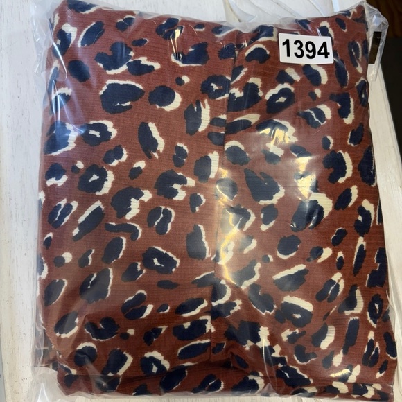 NWT Eloquii Elements Leopard Big Cat Stretchy Dress 22/24 Brown Long Sleeveve - Picture 8 of 8